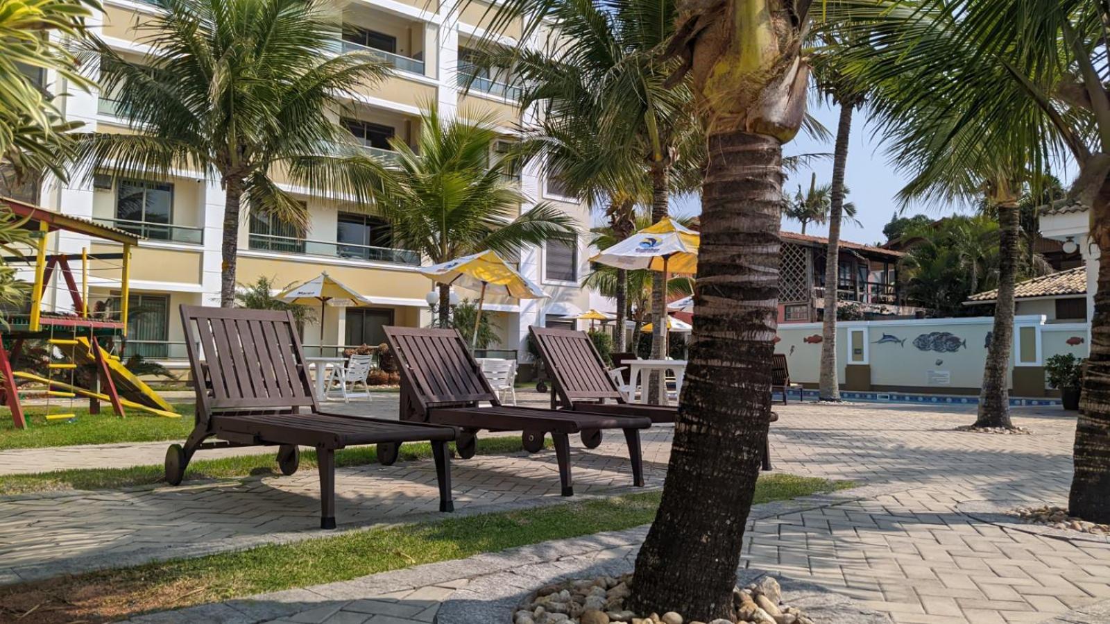 Golfinhos Apart-Hotel - Apto Terreo Frente Ao Mar!!! Florianopolis Exterior photo