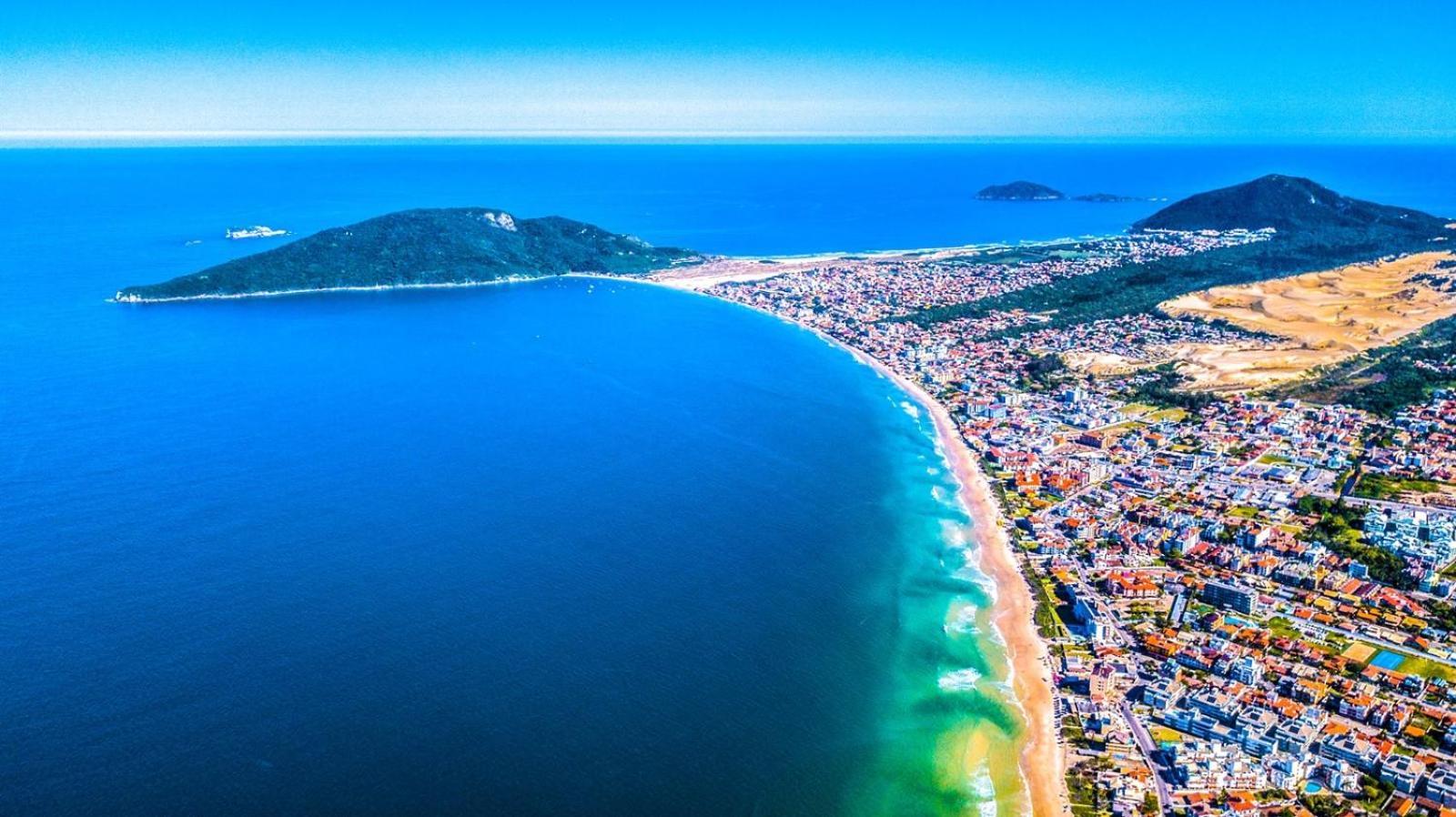 Golfinhos Apart-Hotel - Apto Terreo Frente Ao Mar!!! Florianopolis Exterior photo
